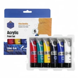 Keep Smiling Acrylic Paint 30ml Set Of 6