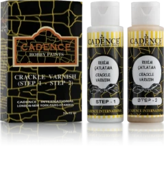 Cadence Crackle Varnish 70ml (2 Step Crackle)
